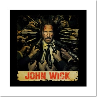 Vintage John Wick Posters and Art